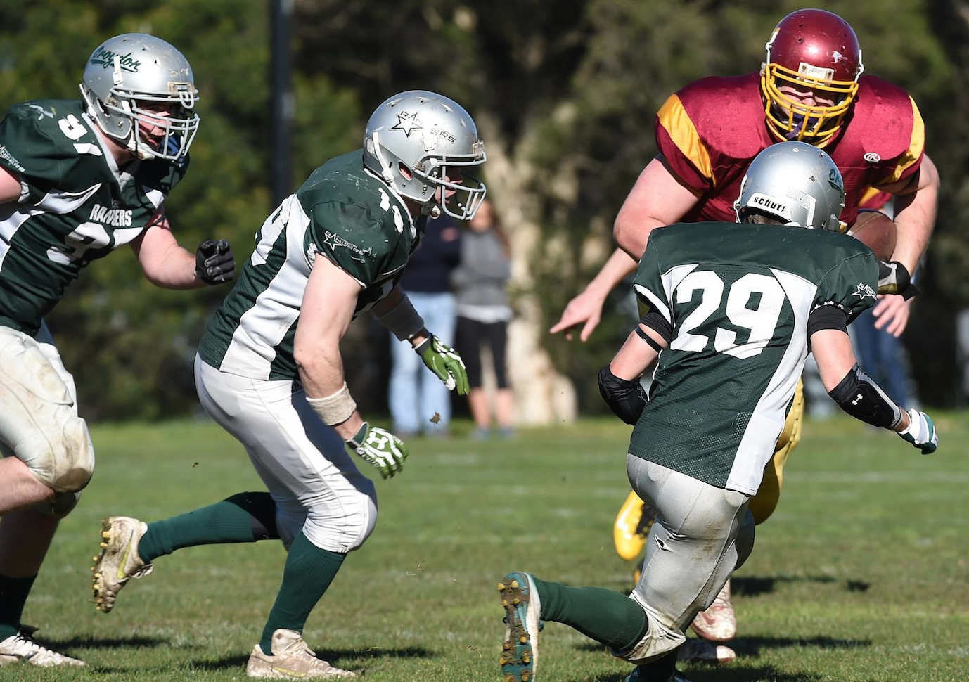 Harry Recovers a fumble (Photo courtesy of barendphotos.com)